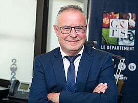 Philippe Dupouy, Président du Département