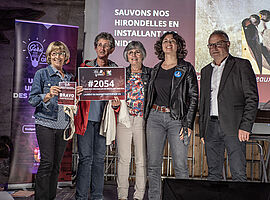 Budget participatif - 1044 votes pour le projet Sauvons les hirondelles de la LPO - Agrandir l'image (fenêtre modale)