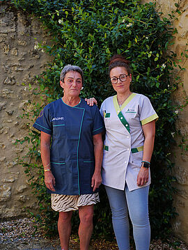 Béatrice Pizzinat et Amarande Castet