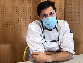 Didier RENAUD, chef de cuisine du collège Carnot - Agrandir l'image (fenêtre modale)