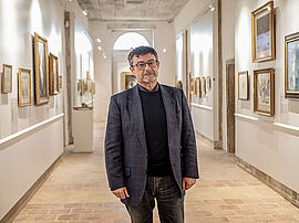 Michel Hue conservateur et directeur de la conservation départementale du patrimoine