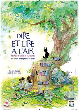 Dire et Lire à l'Air avec la Médiathèque départementale - Agrandir l'image (fenêtre modale)