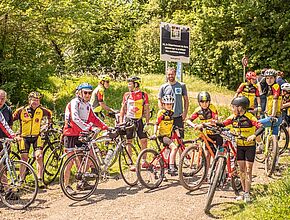 Les associations de cyclistes avaient fait le déplacement pour l'inauguration de la voie verte de l'Armagnac (2) - Agrandir l'image (fenêtre modale)