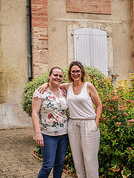 Séverine Dal Pos et Ingrid Gourdin - Agrandir l'image (fenêtre modale)
