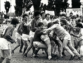 Exposition sur le rugby dans le Gers au XXe siècle aux Archives départementales - Agrandir l'image (fenêtre modale)